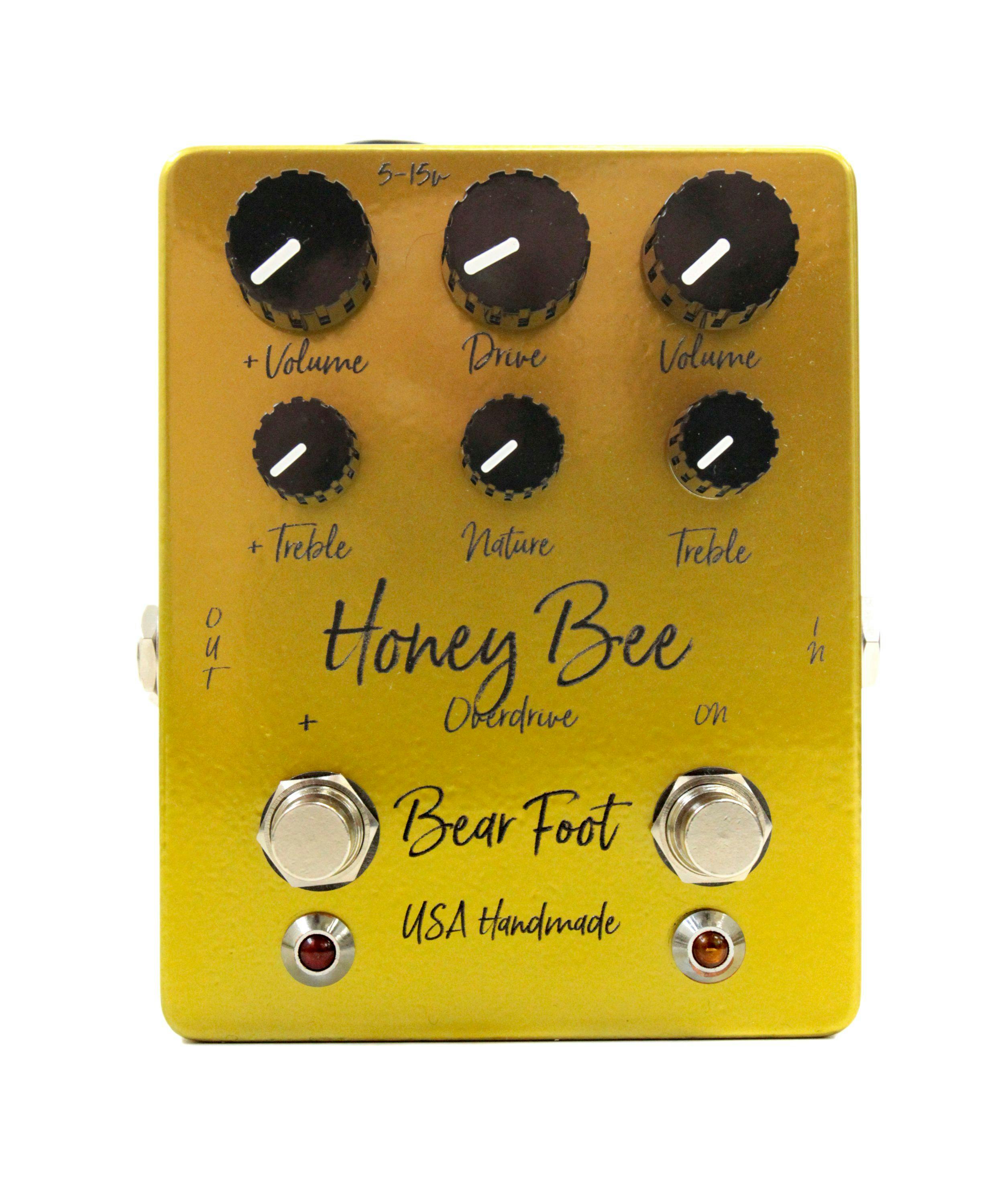 Second Hand BearFoot FX Honey Bee Overdrive Pedal - Andertons 